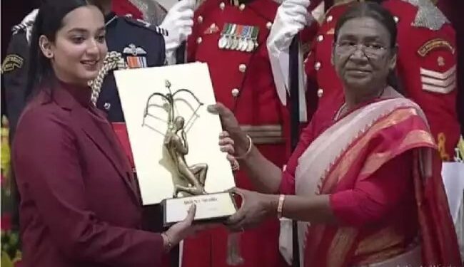 राजस्थान की दिव्यकृति सिंह को अर्जुन पुरुस्कार से सम्मानित किया गया