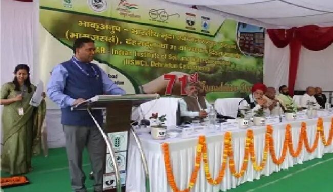 भाकृअनुप-भारतीय मृदा एवं जल संरक्षण संस्थान, देहरादून ने 71वां स्थापना दिवस मनाया