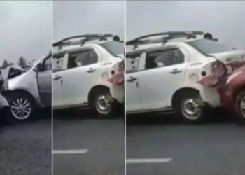 बेंगलुरु में बड़ा सड़क हादसा, बस ड्राइवर ने खोया बैंलेस, कई गाड़ियां आई चपेट में