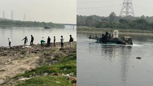 युद्ध स्तर पर हो रही यमुना की सफाई, इस साल छठ महापर्व पर श्रद्धालुओं को खुश करेगी बीजेपी