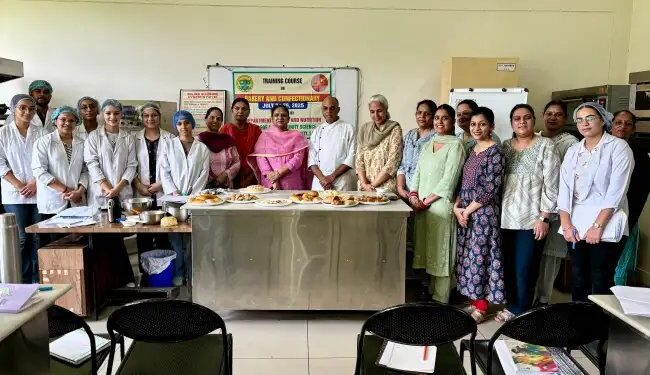 महिला किसानों के लिए उन्नत बेकरी प्रशिक्षण कार्यक्रम आयोजित