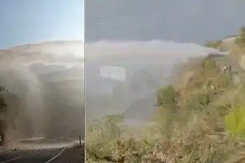 मसूरी: 144 करोड़ की पेयजल योजना का बूरा हाल, पाइप लाइन फटने का भयानक वीडियो आया सामने