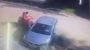 नाबालिग की कार की चपेट में आने से महिला की मौत, बेटी गंभीर रूप से घायल