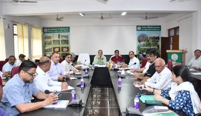 कृषि विश्वविद्यालय में शोध, शिक्षा और प्रसार में आया तेजी से विस्तार, वैज्ञानिकों को गुणवत्तापूर्ण शोध और तकनीकी प्रसार पर दिया गया जोर