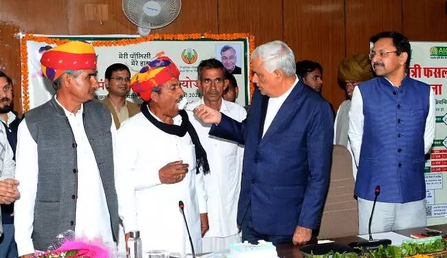 किसानों को फसल खराबे के नुकसान की भरपाई के लिए राजस्थान सरकार कटिबद्ध