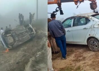 Google Map फिर बना हादसे का कारण, बरेली में चलती कार नहर में गिरी