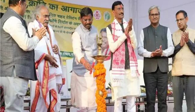 रांची में देश की 5वीं व पूर्वी भारत की पहली अत्याधुनिक हनी टेस्टिगं लैब का शिलान्यास