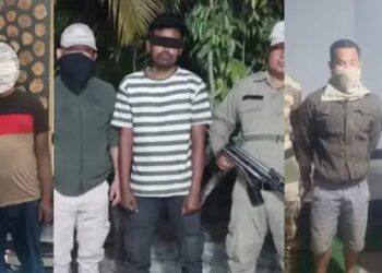 मणिपुर में सुरक्षाबलों ने बरामद किए भारी मात्रा में हथियार, चार उग्रवादी गिरफ्तार!