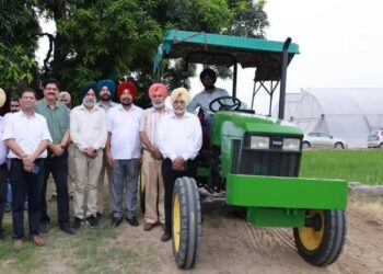 पीएयू ने पेश की ऑटो-स्टीयरिंग ट्रैक्टर तकनीक, डिजिटल खेती की ओर बड़ा कदम