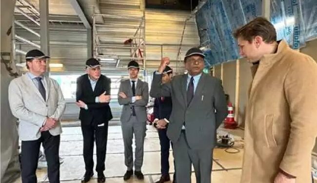 केन्द्रीय स्वास्थ्य सचिव ने बिल्थोवेन बायोलॉजिकल नीदरलैंड का दौरा किया