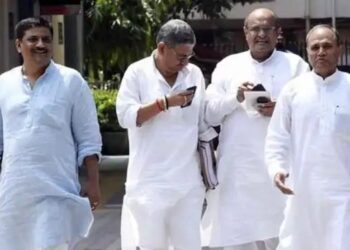 संजय झा और ललन सिंह ने अमित शाह से की मुलाकात, NDA की चुनावी रणनीति पर की चर्चा