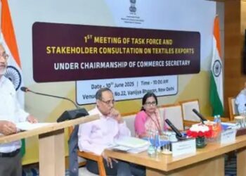 भारत के वस्त्र निर्यात को बढ़ावा देने के लिए गठित टास्क फोर्स की पहली बैठक सम्पन्न
