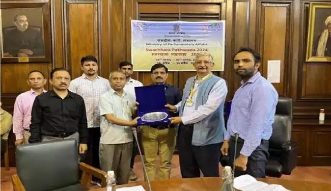 संसदीय कार्य मंत्रालय ने स्वच्छता पखवाड़ा मनाया