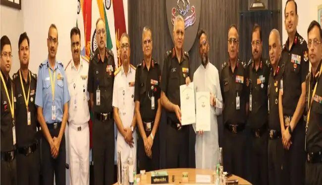 सशस्त्र सेना चिकित्सा सेवा और आईआईटी हैदराबाद ने समझौता ज्ञापन पर हस्ताक्षर किए