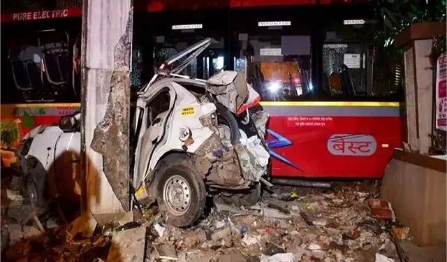 मंबूई में बड़ा बस हादसा: अब तक 7 की मौते, 49 घायल, BMC ने दी बस की जानकारी