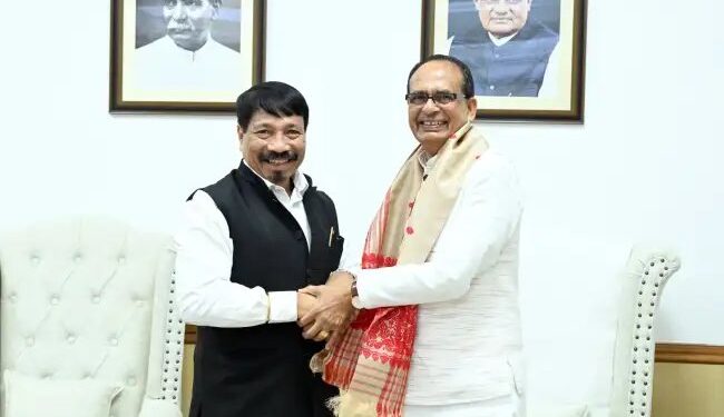 कृषि मंत्री शिवराज सिंह चौहान ने असम और राजस्थान के मंत्रियों से की मुलाकात