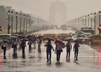 दिल्ली में आज से शुरु हो रही भारी बारिश, IMD ने जारी किया ऑरेन्ज अलर्ट