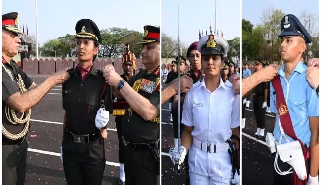 सशस्त्र बल मेडिकल कॉलेज के 58वें बैच की पासिंग आउट परेड पुणे में आयोजित की गई