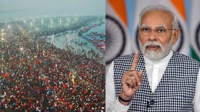 महाकुंभ में दिखी राष्ट्रीय चेतना, संसद में बोले पीएम मोदी, विपक्ष पर साधा निशाना