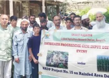 माछिल के ऊंचाई वाले इलाकों में वर्षा आधारित खेती को बढ़ावा देने SKUAST-K ने की पहल