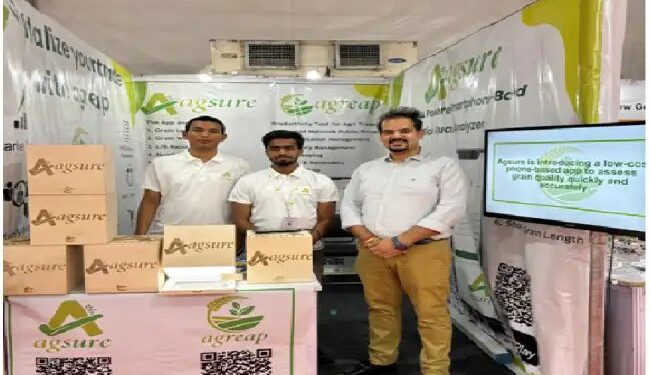 पीएयू इनक्यूबेट-ई ने फूड एक्सपो में चावल की गुणवत्ता विश्लेषक प्रदर्शित किया