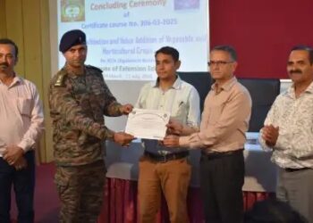 पालमपुर में वायुसेना के जवानों ने सफलतापूर्वक पूरा किया 16 सप्ताह का कृषि प्रशिक्षण