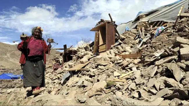 तिब्बत में भूंकप से भारी तबाही, 53 मौतें, हजारों इमारतों को पहुंचा नुकसान