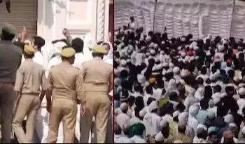 समर्थकों की भारी भीड़ के बीच सुपुर्द-ए-खाक हुआ मुख्तार अंसारी का शव