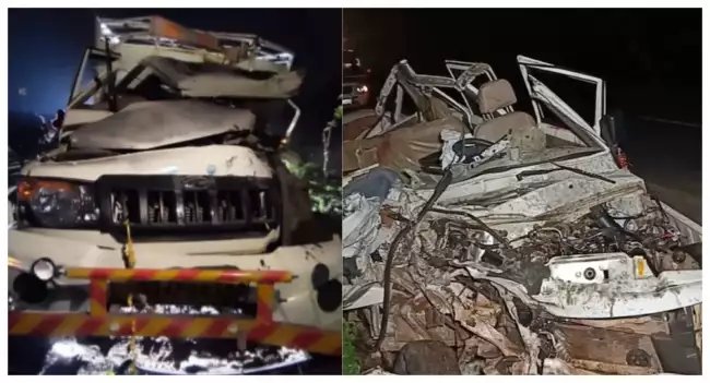 छत्तीसगढ़: भीषण सड़क हादसा, 10 लोगों की दर्दनाक मौत, 6 की हालत नाजुक