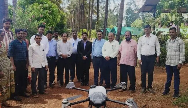 KVK रत्नागिरी (लांजा) में मृदा परीक्षण शिविर और ‘अर्जुन ड्रोन’ का प्रदर्शन सफलतापूर्वक संपन्न