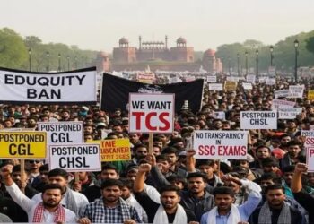 SSC परीक्षा विवाद: छात्र-शिक्षकों का जोरदार प्रदर्शन, जानें क्या है छात्रों का मांगें