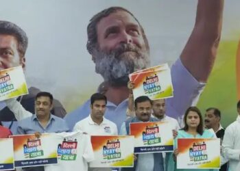 आज से दिल्ली में कांग्रेस की न्याय यात्रा’, तय करेंगे 360 किमी की पदयात्रा