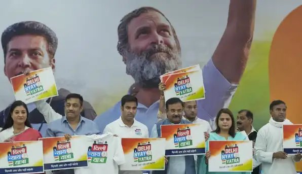 आज से दिल्ली में कांग्रेस की न्याय यात्रा’, तय करेंगे 360 किमी की पदयात्रा