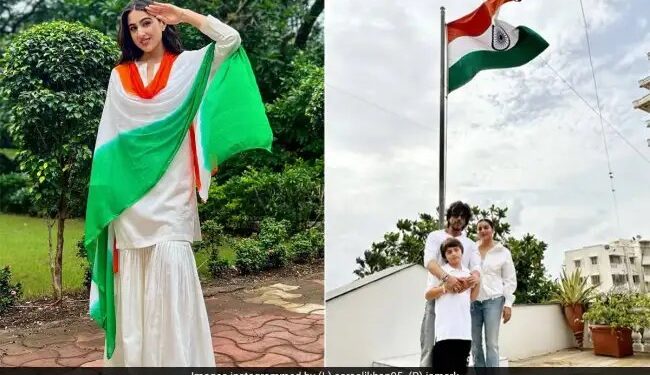 देशभक्ति के रंगों में चमका बॉलीवुड, शाहरुख से लेकर शिल्पा तक कुछ इस अंदाज में लहराया तिरंगा