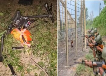 पंजाब: भारत- पाक सीमा पर ड्रोन के साथ मिले हथियार, BSF- पुलिस ने तेज की जांच