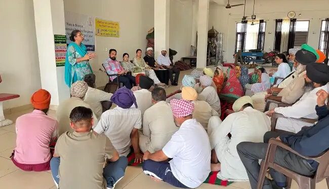 पंजाब कृषि विश्वविद्यालय द्वारा टिकाऊ कृषि पद्धतियों पर जागरूकता शिविर का आयोजन