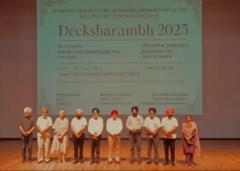 पंजाब कृषि विश्वविद्यालय में ‘दीक्षारंभ’ कार्यक्रम के साथ नवप्रवेशी छात्रों का स्वागत किया गया