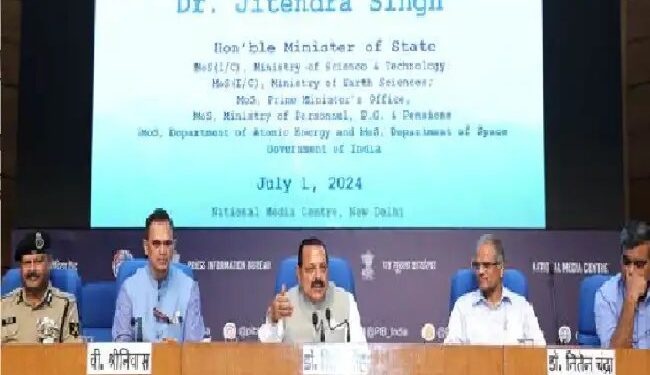 केन्द्रीय मंत्री जितेन्द्र सिंह ने डीओपीपीडब्ल्यू द्वारा विशेष अभियान की शुरुआत की