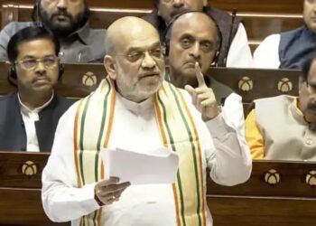 संसद में राहुल गांधी पर भड़के अमित शाह, कहा- जिन्हें दूर से दिखा आतंकी