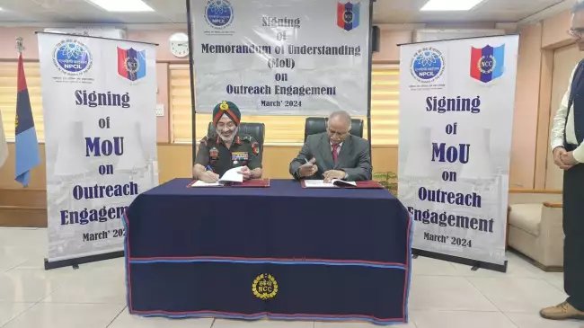 एनसीसी और एनपीसीआईएल ने जागरूकता बढ़ाने के लिए समझौता ज्ञापन पर हस्ताक्षर किए