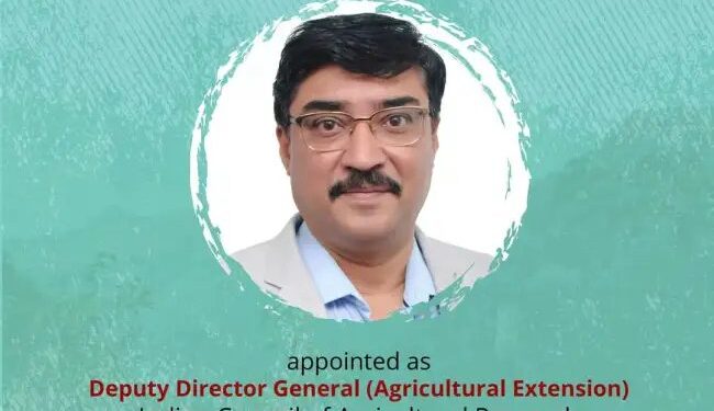 ICAR के नए उप महानिदेशक बनें डॉ. राजबीर सिंह, कृषि क्षेत्र में आएंगे ये बड़े बदलाव