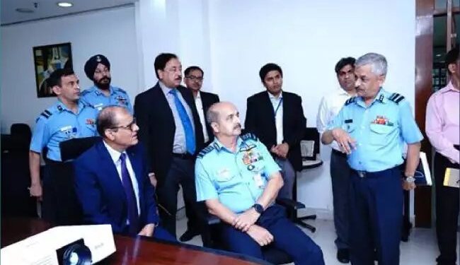 एयर चीफ मार्शल वी आर चौधरी ने सी-डॉट अनुसंधान समुदाय के अनुसंधान की सराहना की