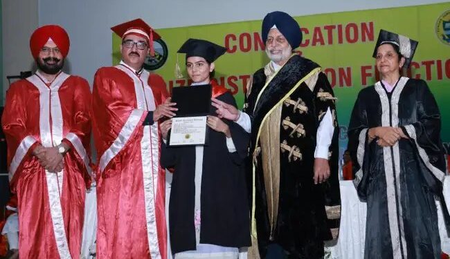 पंजाब एग्रीकल्चरल यूनिवर्सिटी के कृषि महाविद्यालय का दीक्षांत समारोह संपन्न