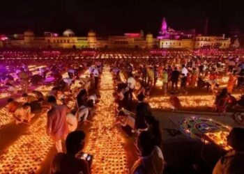 अयोध्या में रामलला की पहली नवमी, भक्तों में दिखा उल्लाह