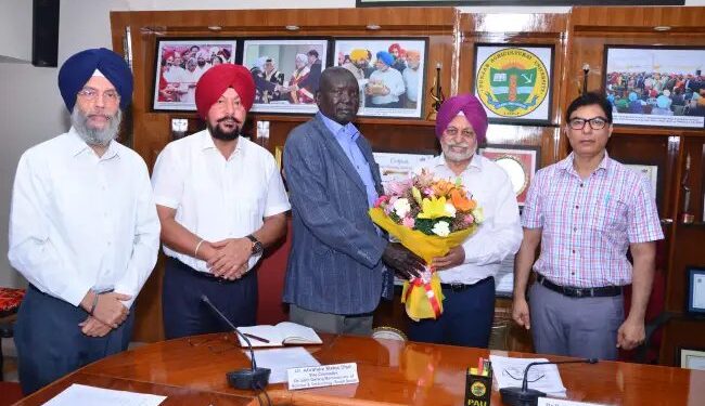 PAU और दक्षिण सूडान के बीच कृषि तकनीक सहयोग की नई पहल, डॉ. अब्राहम मटोक धाल ने किया पीएयू का दौरा