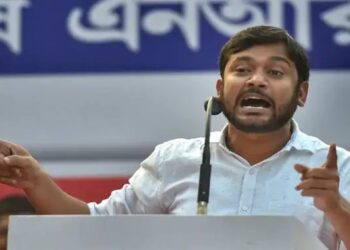 पुलिस हिरासत में कन्हैया कुमार, CM हाउस का करने जा रहे थे घेराव