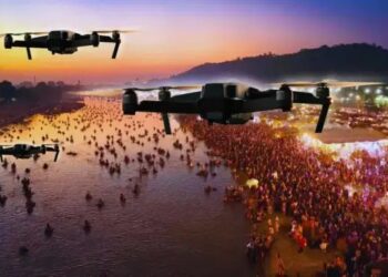 महाकुंभ में सुरक्षा के कड़े इंतजाम, ड्रोन सिस्टम और ADG रैंक के अधिकारी कर रहे तैनाती