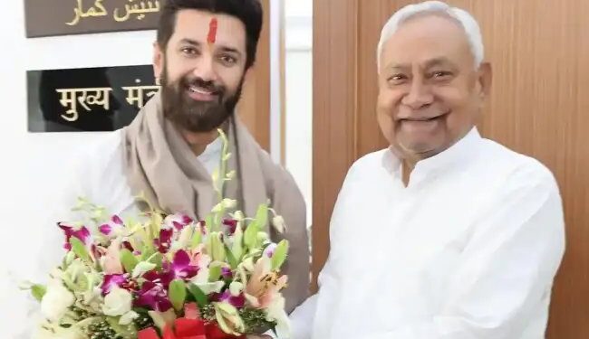 चुनाव से पहले CM नीतीश कुमार से मिलने पहुंचे चिराग पासवान, इन मुद्दों पर हुई चर्चा