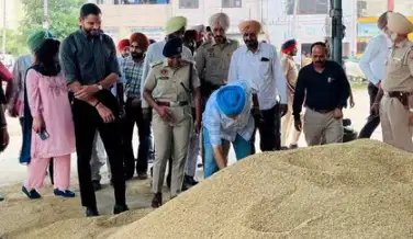 लुधियाना डिप्टी कमिश्नर ने किया अनाज मंडी का दौरा, पढ़ें पूरी खबर..
