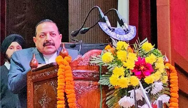 केन्द्रीय मंत्री जितेन्द्र सिंह ने सरकार के कार्यों की सराहना की